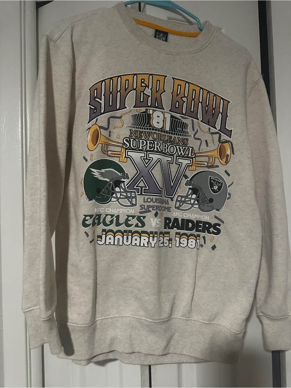 NFL Super Bowl XV Crewneck Sweatshirt